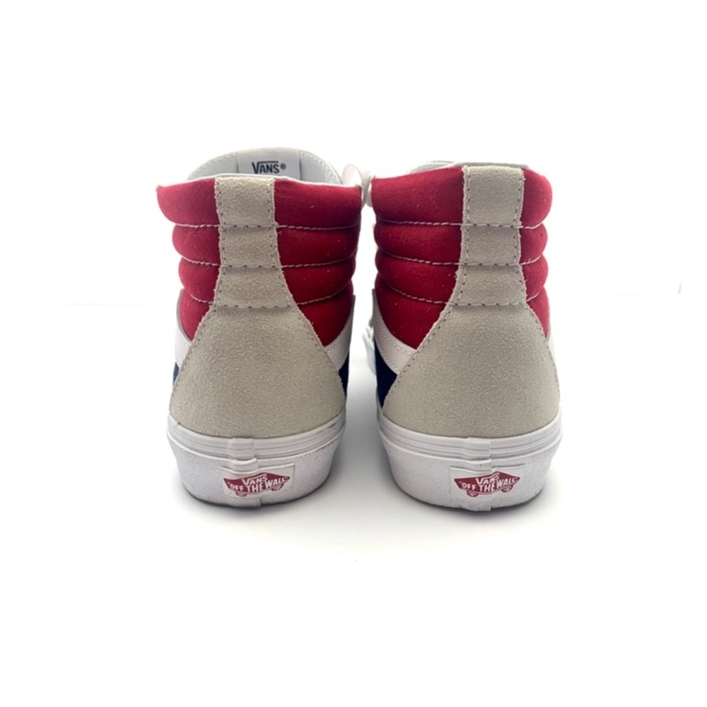 ❌ [SOLD] Vans Sk8- Hi Retro Block Cream/Red/Blue/ - Picture 2 of 3